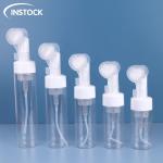 China 100ml 120ml 150ml 200ml 250ml PET Mousse Pump Bottle With Heart Shape Pump manufacturer