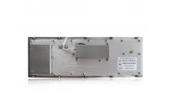 China Explosion Proof 68 Keys Stainless Steel Keyboard With Ruggedized Touchpad supplier