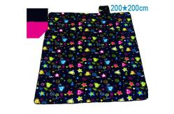 China Hiking Travelling customized Logo Ripstop Picnic Blanket supplier