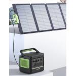 100 Watt Portable Solar Power Station Monocrystalline Solar Panel Charger for sale