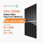 550 Watt Sunport Solar Panel 535w 540w 545w 550w 555w Eff. 21.5% Solar Pv Panels for sale