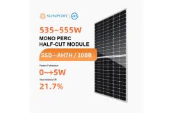 China 11A Monocrystalline Silicon Sunport Solar Panels 25kg Weight Solar Power Panel supplier