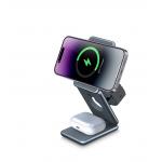 Aluminum Alloy Foldable Wireless Charging 5V 2A Qi Wireless Charger For Iphone for sale