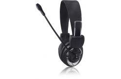 China USB / 3.5mm jack 8hrs 40mW 2.2m Wired Earphones With Microphone supplier