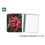 0.6mm PET Material Personalized Spiral Notebooks  3D Lenticular Stationery for sale