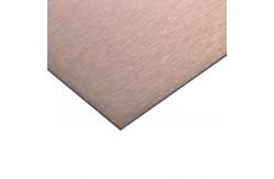 China Scratch-resistant 2440mm Brushed Aluminum Composite Panel Waterproof supplier