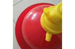 China PP Broiler Poultry Feeder Drinker For Chicken Water Bell supplier