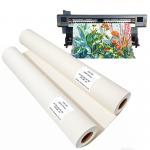 280gsm Glossy Polyester Canvas Rolls For Pigment Dye Ink Printers for sale