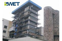 China Single Drum Biomass Fired Hot Water Boiler , 20t / H Circulating Fluidized Bed Boiler supplier