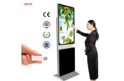 China 55 Inch Rotating Touch Screen Kiosk Display Lcd Advertising Vertical Interactive supplier