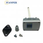 24VDC Power Supply 4-20 mA Duct Mount Air Transmitter Sensor with Customized Support for sale