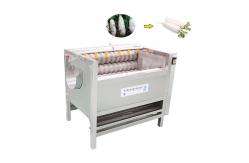China HDF1000 Peeler Machine Potato Chips Peeling Machine supplier
