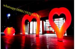 China infaltable heart shape balloon , wedding balloon , wedding arch inflatable supplier