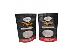 China Tear Notch Feature Pet Food Pouch with Transparent Design and Zipper Closure supplier