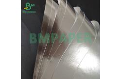 China 70gsm Silver Waterproof Durable Aluminized Beer Label Paper Rolls supplier