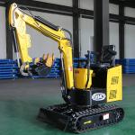 Road Machinery Electric Mini Excavator Small Bucket Hook Machine With Certification