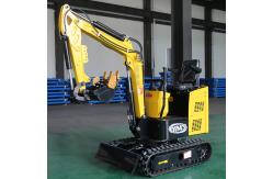 China Road Machinery Electric Mini Excavator Small Bucket Hook Machine With Certification supplier