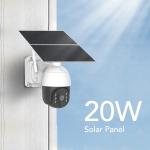Outdoor Infrared Night Vision Smart Hd Wireless Security Surveillance Cctv Ip Network Solar Cameras for sale