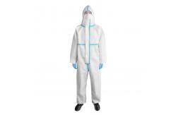 China Lightweight Disposable Isolation Gowns / Elastic Non Woven Isolation Gown supplier