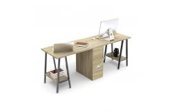 China 750Hmm Modern Computer Desks Scratch Resistant Wood Writing Desk supplier
