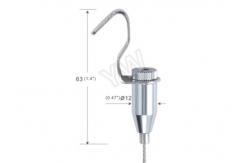China Brass Material Adjustable Art Hanging Systems Adjustable Cable Gripper Hook supplier