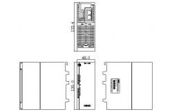 China 8 Points XG2 Programmable Logic Controller 16MB Medium PLC supplier