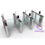 Crowd Control Passport Scanning Turnstile Swing Checkpoint Automatic For Immigration Hall for sale