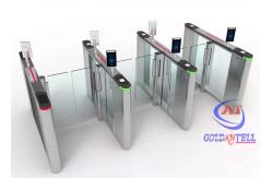 China Crowd Control Passport Scanning Turnstile Swing Checkpoint Automatic For Immigration Hall supplier