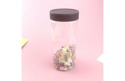 China Round Straight 150ml 250ml 360ml 450ml Plastic Food Jars With PP Thread Cap supplier