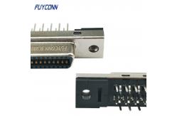China Female Servo Connector 1.27mm PCB Straight Female SCSI 20pin Connector supplier