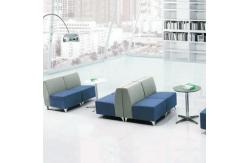 China 23.6 Inch Office Furniture Sofa Combinable Modern Office Couch For Lobby supplier