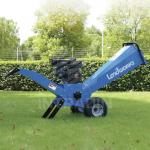 V Shape Construction Rotor Wood Chipper With 4 Inch Chipping Capacity