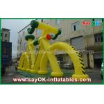 Customized Shape Giant Promotional Inflatable Bicycle Model with CE Blower for sale