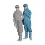 Anti-static Garment Jumpsuit Cleanroom esd Workwear Protective Clothing Coverall Antistatic Clean Room Clothes for sale