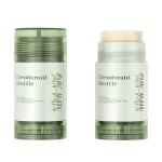 30g 50g Eco Friendly Empty PP All Plastic Airelss Deodorant Stick Bottle For Solid Cream for sale