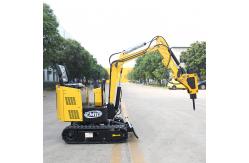 China Electric Engine Small Digger Road Construction Lithium Crawler Mini Excavator With Cab supplier
