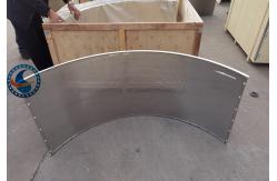 China SS304 Sieve Bend Screen Wedge Wire DSM Screen Upto  4m Length supplier