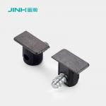 12*12mm Metal Abs Shelf Supports, Furniture Panel Connector For Rta Furniture for sale