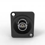 Electrical Female BNC Video Connector Waterproof 50 Ohm Impedance
