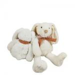 ODM OEM Embroidery Soft Animal Toys Cotton Stuffed Plush Sitting Rabbit Toy Girls Gift for sale