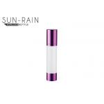 Alum airless lotion bottle with different head caps pp material SR-2108J