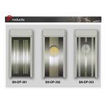 2000mm Hairline And Etching Elevator Door Panel 1.2mm Thickness for sale