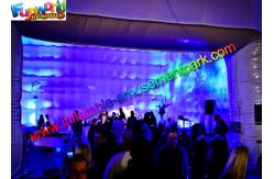 China Large Cube Inflatable Party Tent Air Building For Music Dancing supplier