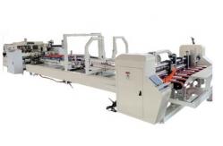 China Computerized Carton Box Stitching Machine Automatic Folding Gluing supplier