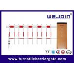 Durable Steel Parking Barrier Gate with Straight Folding Fencing Boom for Smooth Entrance and Exit Control Systems for sale