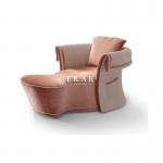 Modern Design Fabric Velvet European Style Chaise Lounge Chair for sale