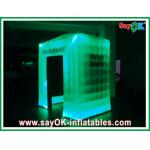 Inflatable Photo Booth Rental Safe Pitched Roof Inflatable Photo Booth CE Blower With 2 Side Windows for sale