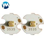 Copper Plate 3W LED UV Chip 16mm For Curing Module 365nm 395nm for sale