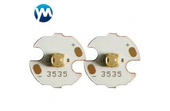 China Copper Plate 3W LED UV Chip 16mm For Curing Module 365nm 395nm supplier