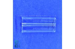 China High Precision Customized Transparent Quartz Double Layer Pipe Quartz Glass Tube supplier